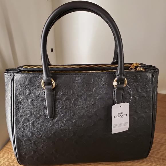 SOLD●COACH CARRYALL SATCHEL - Picture 6 of 8